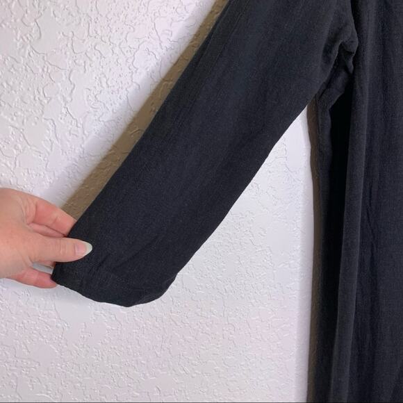 Rachel Pally black linen blend duster jacket size Small - Picture 5 of 16